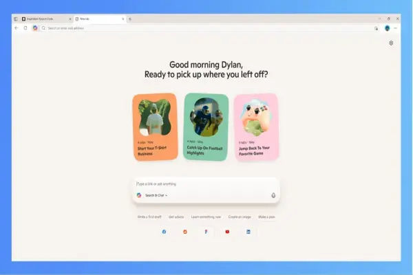 Microsoft Edge Ra Mắt Chế Độ Copilot: Trợ Lý AI Tích Hợp Trực Tiếp Vào Trình Duyệt